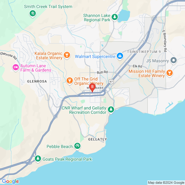 Alto Pro Painters West Kelowna location map: 2472 Main St, West Kelowna, BC